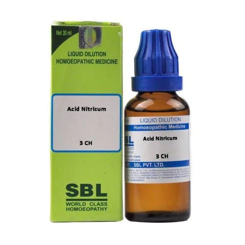 SBL Homeopathy Acid Nitricum Dilution, 3 CH - 30ml-1.webp